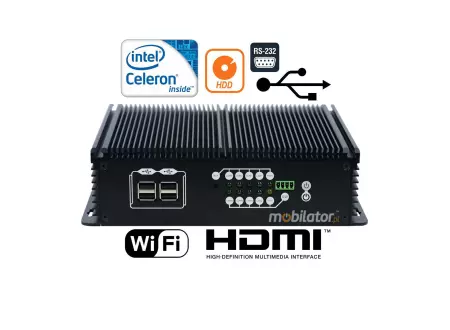 Wzmocniony komputer przemysłowy do automatyki