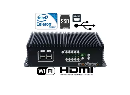 Odporny komputer do instalacji przemysłowych