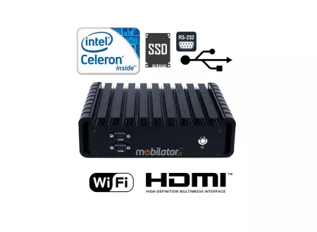 Przemysłowy odporny mały komputer IBOX-603 3855U v.3