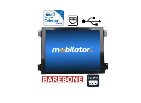 Odporny przemysłowy panel PC z aktywnym chłodzeniem IBOX ITPC A-150 J1900 Barebone