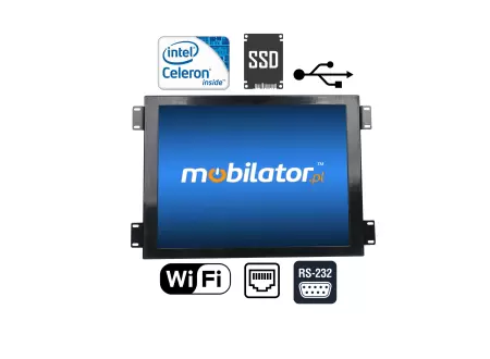 Odporny przemysłowy panel PC z aktywnym chłodzeniem IBOX ITPC A-150 J1900 v.2