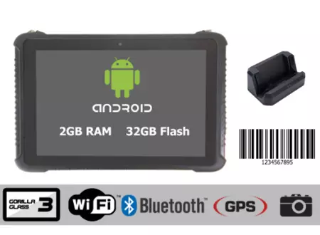 Rugged waterproof industrial tablet Emdoor T16 v.5
