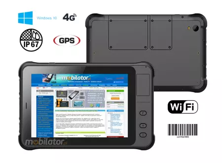 Rugged waterproof industrial tablet Emdoor EM-I75HH v.2