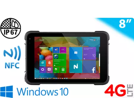 Dust-proof industrial tablet Emdoor I86HH - Windows 10 Home