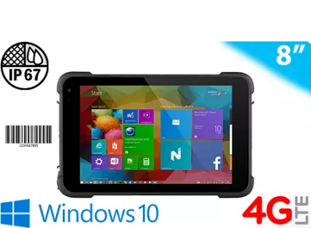 Dust-proof industrial tablet Emdoor I86HH - Windows 10 Home
