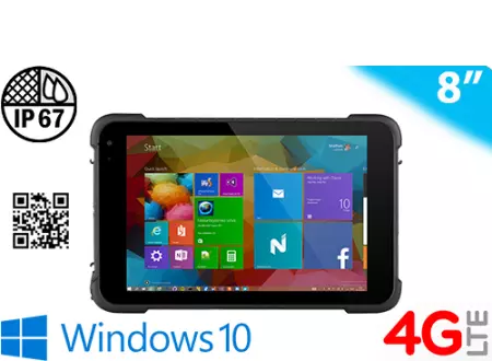 Dust-proof industrial tablet Emdoor I86HH - Windows 10 Home