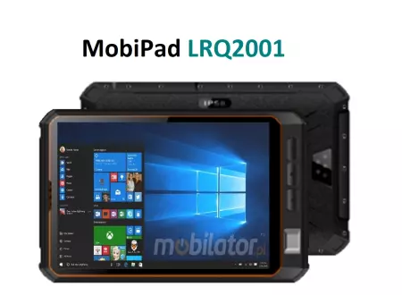 Wodoodporny 10-cio calowy Tablet Przemysłowy z normą IP68 MobiPad LRQ2001 Windows 10
