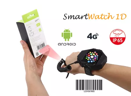 Smart Watch 1D (Zebra SE965) Mobilny naręczny skaner kodów kreskowych 1D w formie zegarka