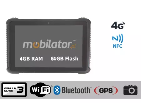 Rugged waterproof industrial tablet Emdoor I16HH