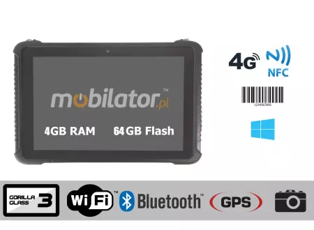 Rugged waterproof industrial tablet Emdoor I16HH