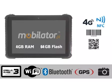 Rugged waterproof industrial tablet Emdoor I16HH