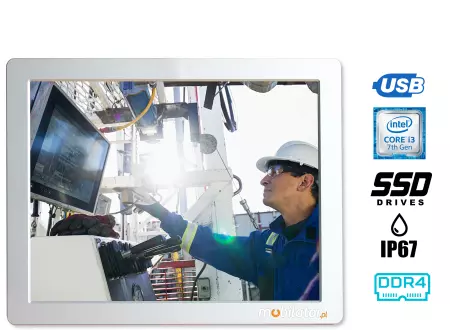 Wytrzymały panel PC do warunków ekstremalnych