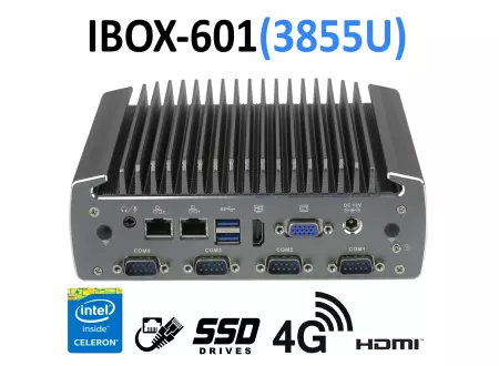 IBOX-601 v.5 - Przemysłowy komputer z technologią 4G LTE oraz nowoczesną wzmocnioną obudową