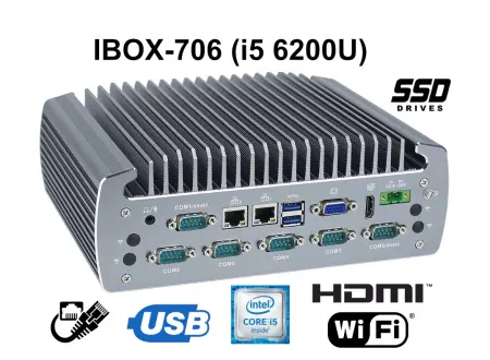 Energooszczędny komputer odporny na ciężkie warunki