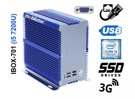 IBOX-701 i5 (7200U) v.4 - mini Komputer przeznaczony na hale produkcyjne (3G)