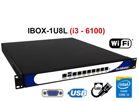  Mały wzmocniony przemysłowy komputer 