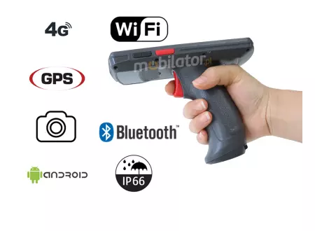 Wstrząsoodporny  Mobilny kolektor danych Wytrzymały energooszczędny odporny na upadki  MobiPad SL70 
