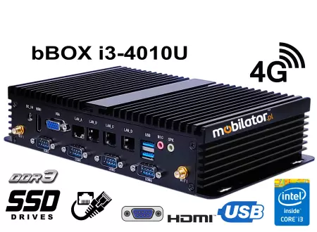 Przemysłowy komputer z wieloma interfejsami