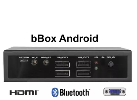 bBOX Android v.3 - Industrial warehouse computer with Bluetooth and Android modules