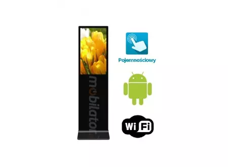 Wyświetlacz Digital Signage z obsługą dotyku