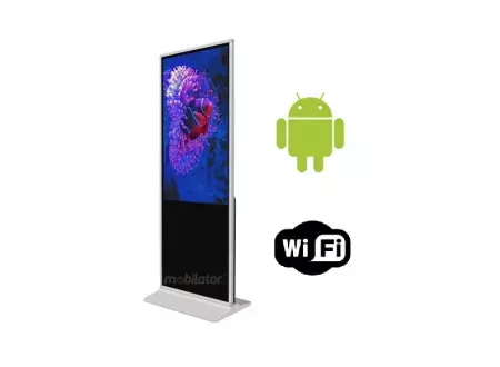 Monitor reklamowy do montażu na ścianie