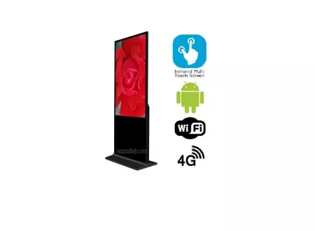 HyperView 55 v.5 - Touch panel with 55-inch screen (infrared touch), with wifi, Android 7.1 and 4G