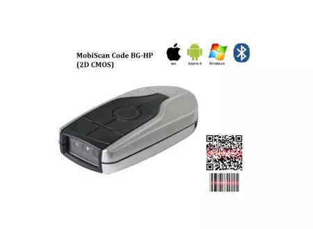 MobiScan Code BG-HP v.1 - Przenośny, podręczny, inwerteryzacyjny skaner kieszonkowy (2D IMAGE) z funkcją komunikacji bezprzewodowej (Bluetooth, Wireless 2.4 GHz)