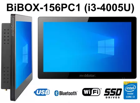 Dotykowy panel przemysłowy z solidną obudową