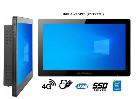 Przemysłowy ekran dotykowy z ochroną IP65