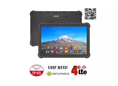  Wytrzymały, przemysłowy z normą IP65 tablet UHF RFID oraz skanerem 2D, NFC, 4G o wzmocnionej konstrukcji  Funkcjonalny wodoodporny  MobiPad Cool A311L