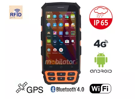 MobiPad C50 v.4.1 - Rugged (IP65) industrial data collector - Android 7.0, HF RFID 