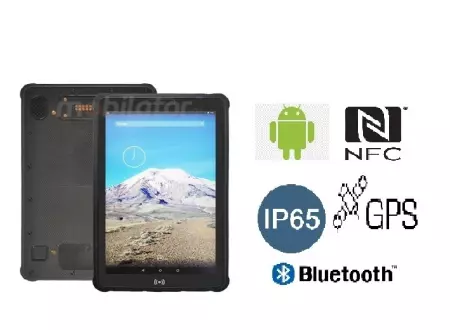 Przemysłowy tablet o wzmocnionej konstrukcji z normą odporności  Funkcjonalny wodoodporny Mobipad 800ATS