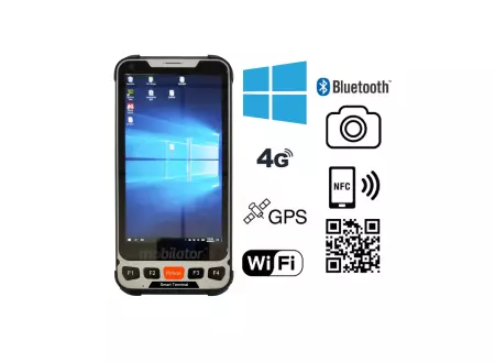 Rugged data collector, IP67, 4GB RAM, 64GB ROM, NFC and Honeywell 2D scanner - Mobipad SH5 v.2 