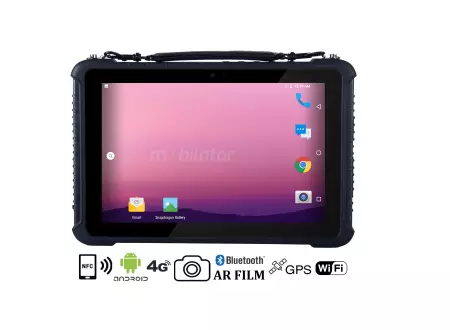  przemysłowy wododporny tablet z Androidem 9.0 oraz NFC jasny wyświetlacz ekran dotykowy  Emdoor Q16