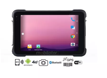 Pancerny tablet  Funkcjonalny wodoodporny z normą odporności Bezwentylatorowy  wzmocniony Emdoor Q86 