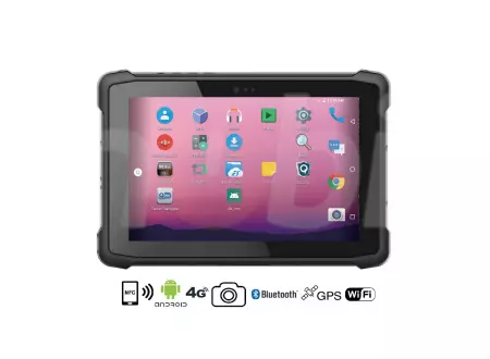 Emdoor Q11 v.1 - Przemysłowy 10-calowy tablet z normą IP65 + MIL-STD-810G i 4G, Bluetooth, 4GB RAM, dyskiem 64GB ROM oraz NFC