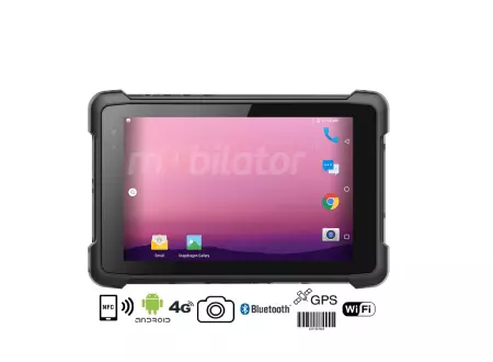 Przemysłowy tablet o wzmocnionej konstrukcji odporny na niskie i wysokie temperatury Wytrzymały 8-calowy  Emdoor Q81