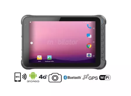 Wodoodporny tablet na plac budowy z normą wodoszczelności i normą pyłoszczelności Przemysłowy 10-calowy  Emdoor Q15