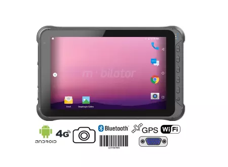 Wojskowy wytrzymały tablet Odporny na pył i wodę  o wzmocnionej konstrukcji  Emdoor Q15