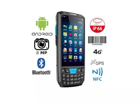 Rugged Mobile Terminal MobiPad A8T0 with NFC and 1D Mindeo 966 code scanner v.0.3