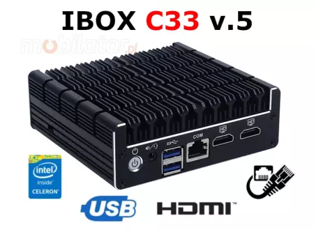 Wielofunkcyjny małych rozmiarów komputer przemysłowy