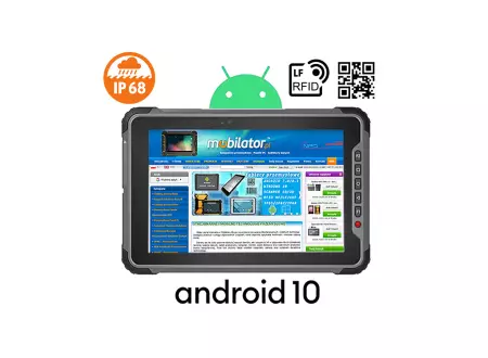 Wytrzymały tablet z czytnikiem kodów kreskowych 2D Honeywell N6603 modułem NFC  Senter S917V9