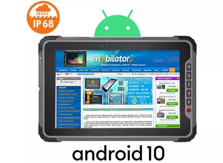 Senter S917V9 wzmocniony przemysłowy tablet z IP68 skaner 2D Honeywell N6603 ekran dotykowy jasny wyświetlacz