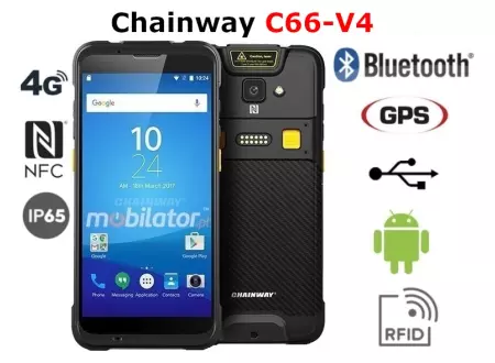 Rugged kolektor danych dla magazynu