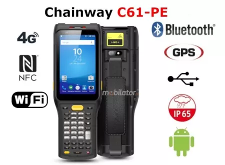 Wzmocniony terminal mobilny do pracy w terenie