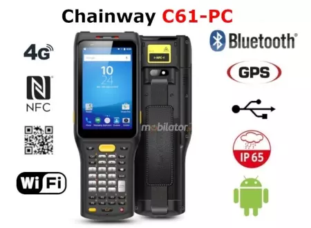 Ręczny czytnik kodów kreskowych