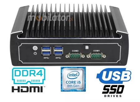 Odporne MiniPC przemysłowe