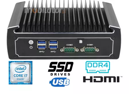 Kompaktowy komputer odporny wilgoć