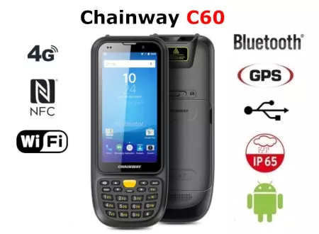 Wytrzymały terminal danych c60