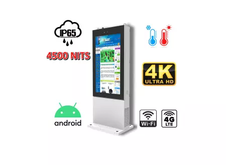  Mrozoodporny, wodoodporny i wzmocniony totem stojący (IP65) NoMobi Trex 43 